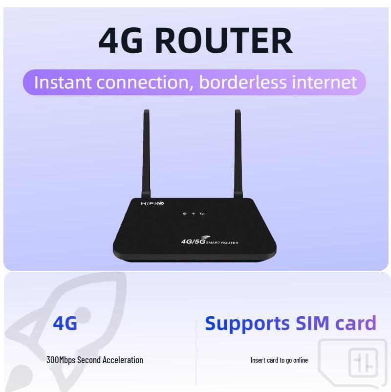 4G-маршрутизатор с WIFI6 для Лаоса, Мьянмы, Камбоджи - Две антенны, Слот для SIM-карты, Домашний сетевой терминал (модель: CP103)