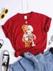 Hello Teddy Bear Show You What I Am Really Look Like Women T Shirts Summer Casual T-Shirt Street Hip Hop Tops