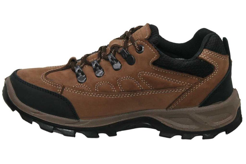 Водонепроницаемая кожаная коричневая уличная обувь G5537CKU