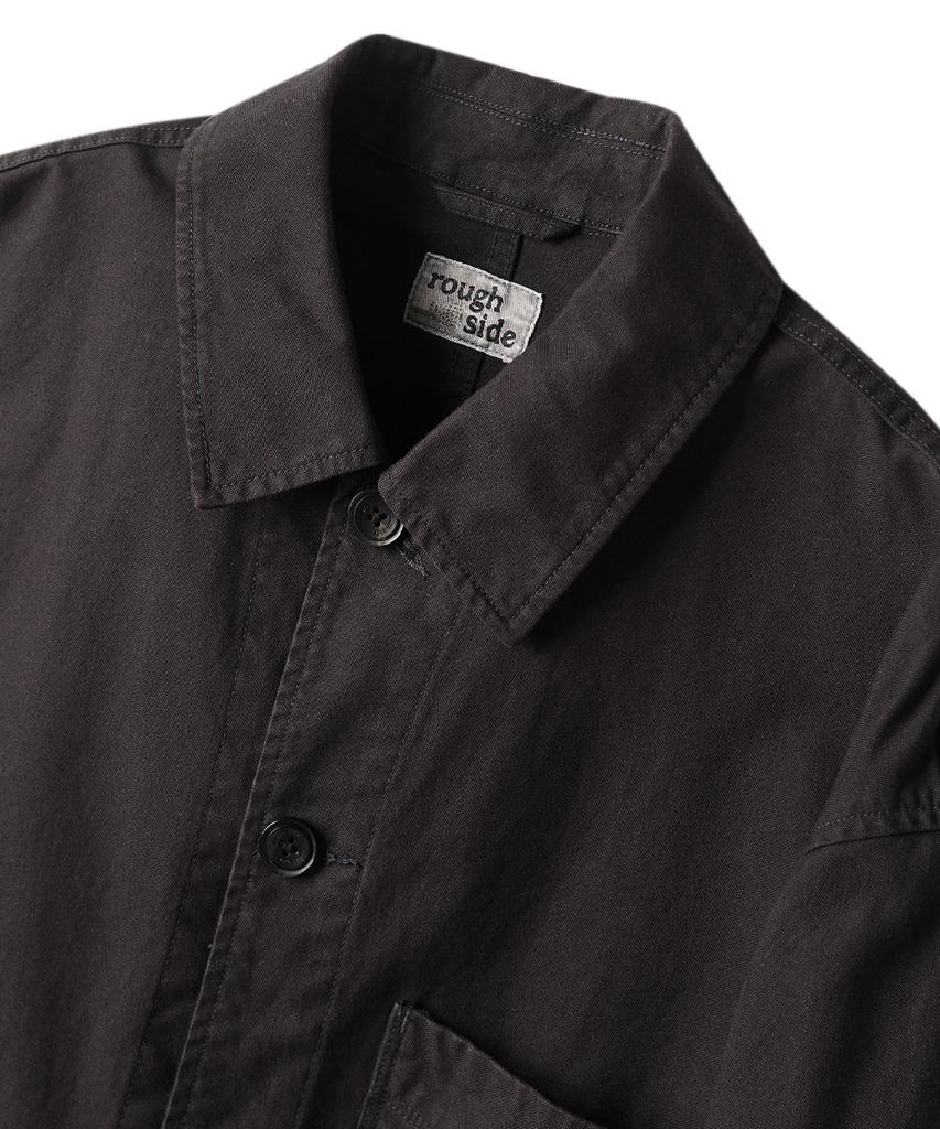 Roughside Dyed Workers Black