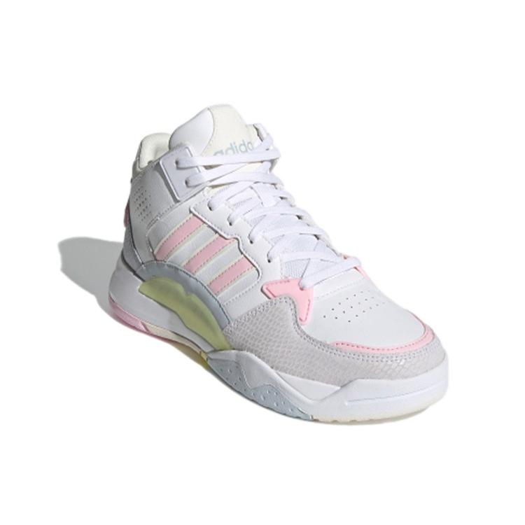 (WMNS) adidas Neo 5th Quarter 'White Pink Yellow' Women's FY6640