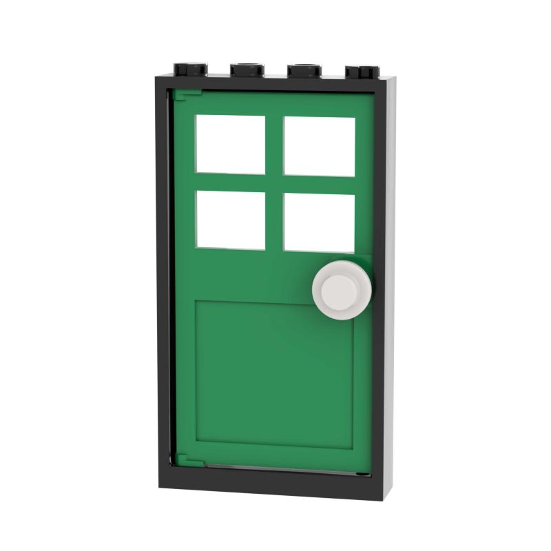 Дверные Оконные Строительные Блоки Совместимые с Крупными Брендами Детские Игрушки 60596 60623 6141 Раннее Обучение MOC Образовательные Подарки