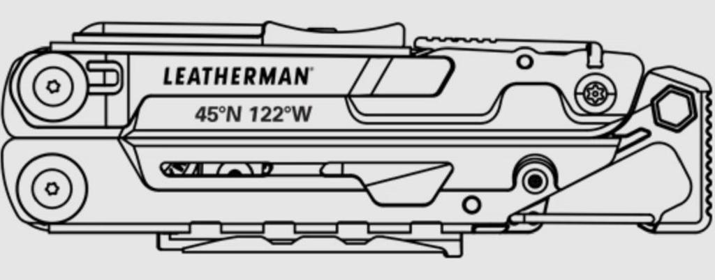 Leatherman YL833183 Сигнальный многофункциональный инструмент 19 функций Ножны Гуава (0247)