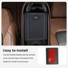 2PCS Center Console Organizer Compatible with -2026 Ford Bronco Sport/ -2026 Ford Escape Armrest Storage Tray ert Hidden Storage Box Interior