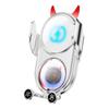D1 15W Car Wireless Wireless Charger Devil Design Air Vent Mount Phone Holder Stand - White