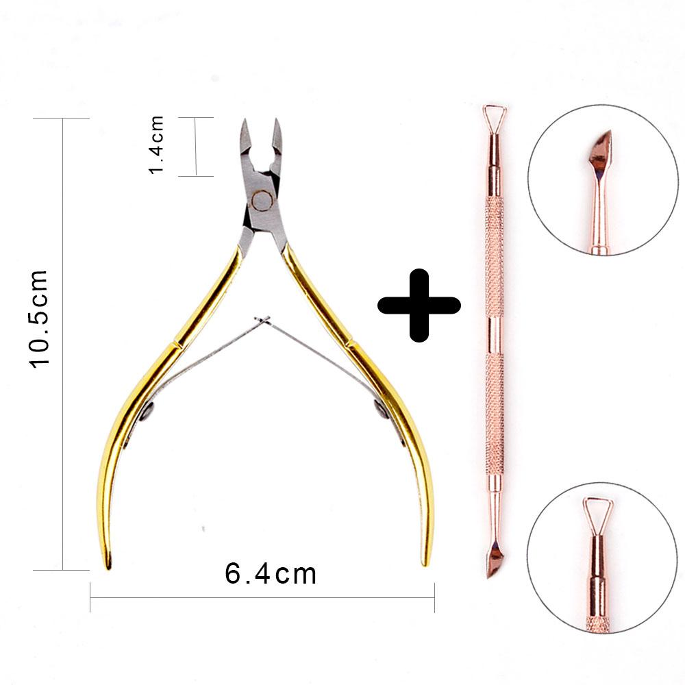 Профессиональные кусачки для кутикулы, щипчики для ногтей, ножницы, маникюрный пушер, педикюрные щипцы, средство для удаления омертвевшей кожи, инструменты для удаления и отрастания кутикулы