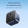 Ugreen Дорожный адаптер из Великобритании/Гонконга для зарядных устройств Switch 2/PS5 Штепсель CN (адаптер в комплекте)