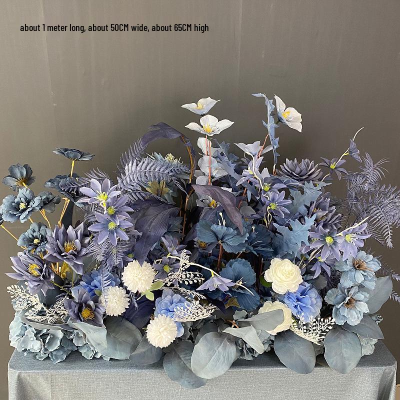 Искусственный Цветочный Декор для Свадебного Места Проведения: для Дорожки, Сцены и Банкетного Зала