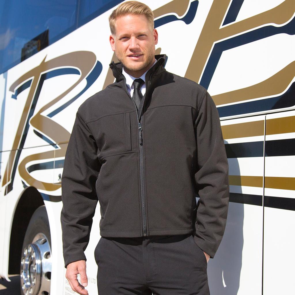 Result Мужская классическая дышащая куртка из софтшелла