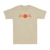 Heartbeat Basketball Funny Basketball Player Sportsunisex Gift Unisexs Tshirt