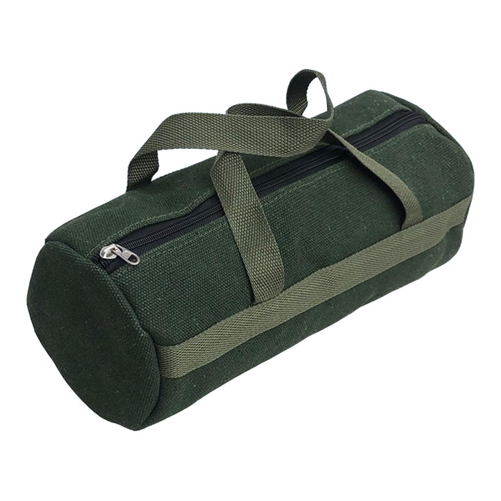 Прочная холщовая сумка для инструментов электрика, вместительный кейс для эффективного хранения и организации инструмента