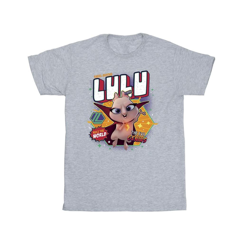 DC Comics Mens DC League Of Super-Pets Lulu Evil Genius T-Shirt