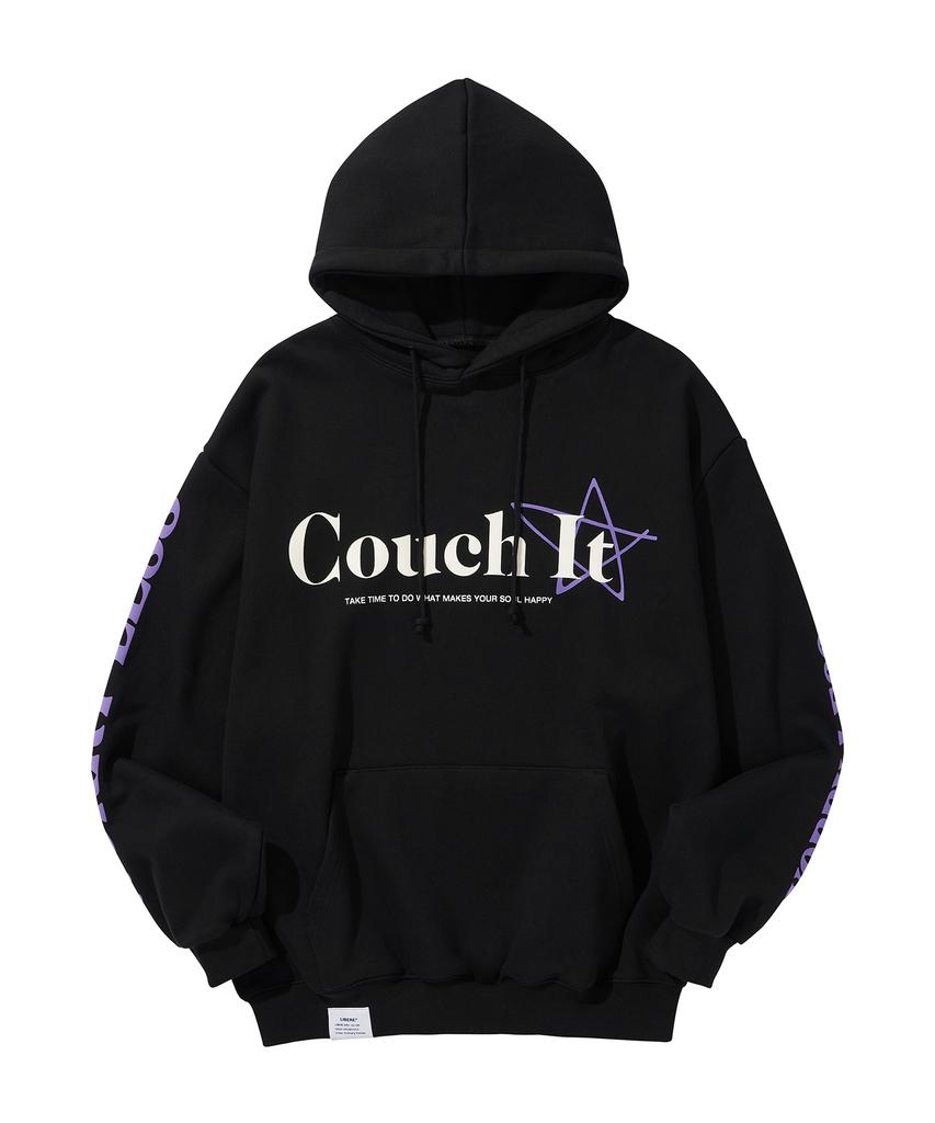 Couch It Logo Hoodie / Black