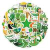 50 Pieces of St. Pa’s Day Graffiti Stickers Car Mobile Phone Computer Suitcase Decoration Stickers Waterproof Creative Hand Note Stickers