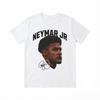 Летняя мода 2026 Футболка 'Neymar Jr' Абстрактная футболка с изображением футбольной легенды Чемпионат мира по футболу 2026 Футбольный болельщик Высококачественный подарок