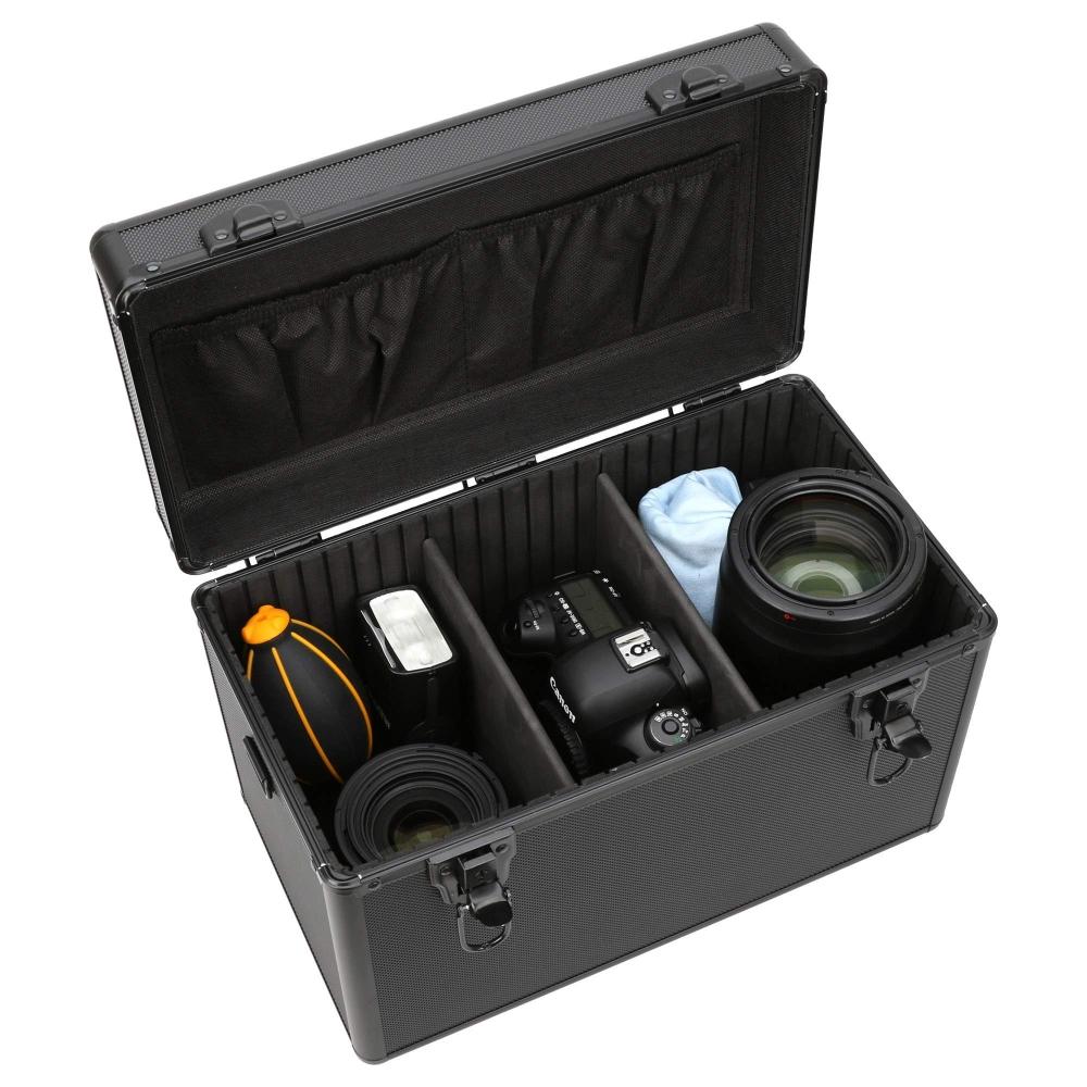 HAKUBA HAKUBA Camera Case Hard Case HC-01L 15.2L Aluminum Frame & ABS Resin Panel All Black Specification AC-HC01-LBK