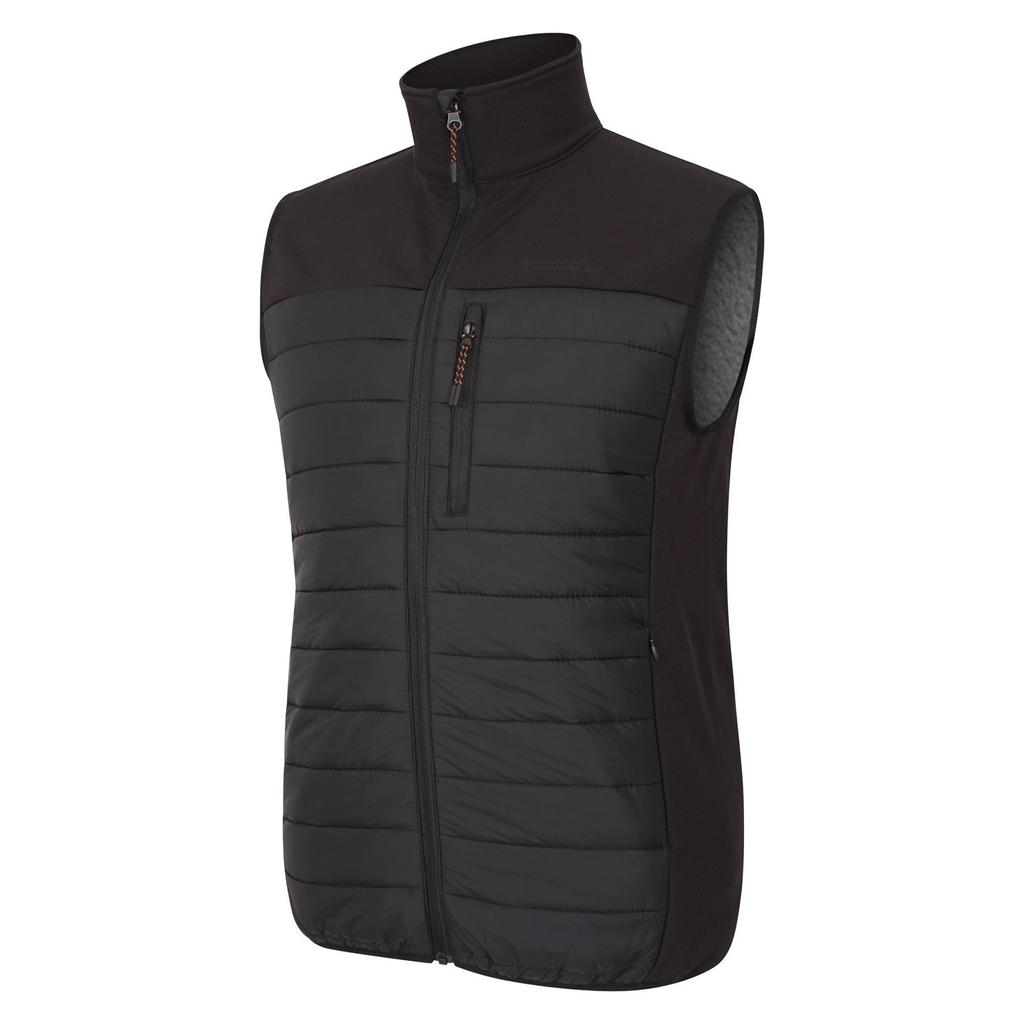 Mountain Warehouse Mens Turbine II Hybrid Padded Gilet