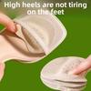 Self Adhesive Front Foot Pad - Anti Slip, Sweat Absorbing Faux Leather Pad, Enhances The Comfort of High Heels and Sandals, Upgrades The Insole