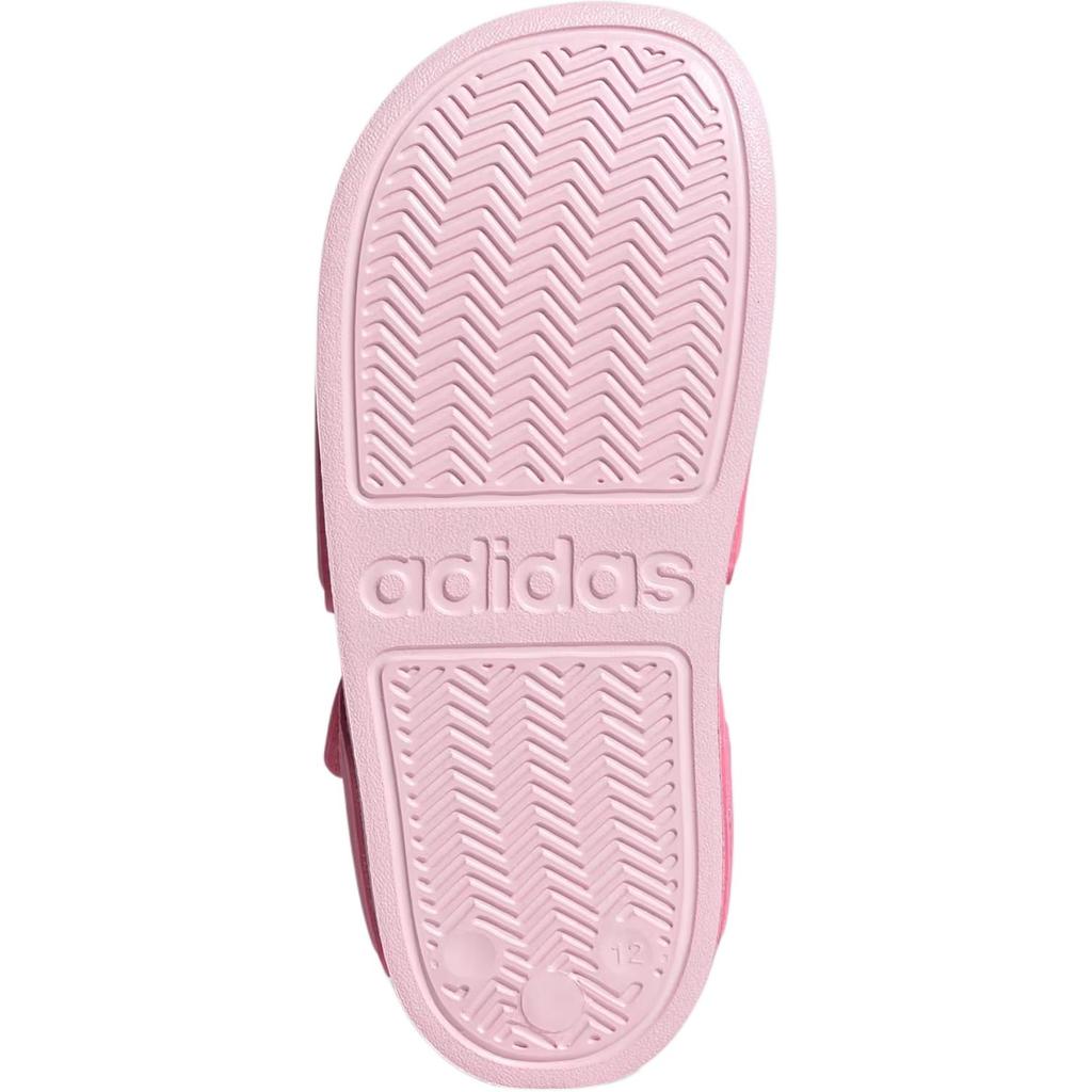 adidas Детские удобные универсальные нескользящие амортизирующие низкие сандалии Adilette, розовые IH3634
