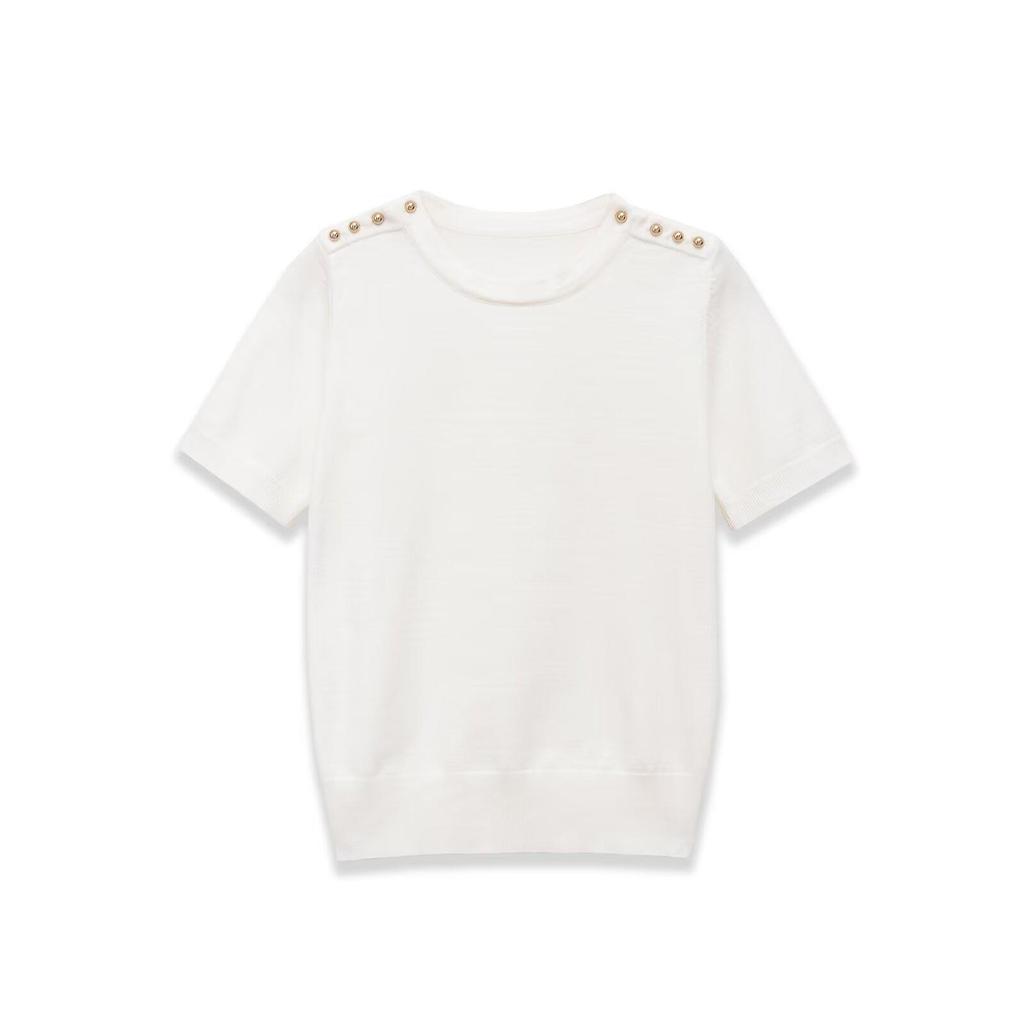 2026 Spring European & American Style Women's Round Neck Casual Knitwear