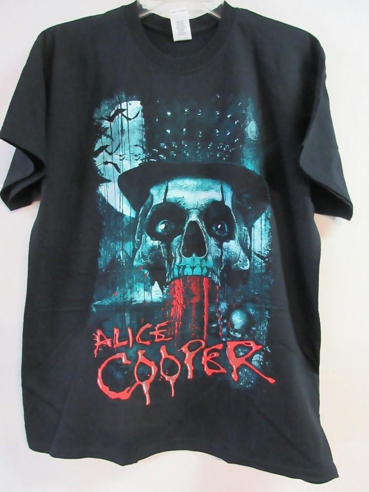 ОФИЦИАЛЬНЫЙ МЕРЧ ALICE COOPER КОНЦЕРТНАЯ МУЗЫКА ГРУППЫ SPEND THE NIGHT Большая унисекс футболка