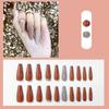 Removable Long Ballet French Manicure Press-On Nails