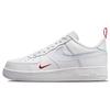 Air Force 1 Low Cut Out Swoosh - White Men Sneakers University-Red DO6709-100