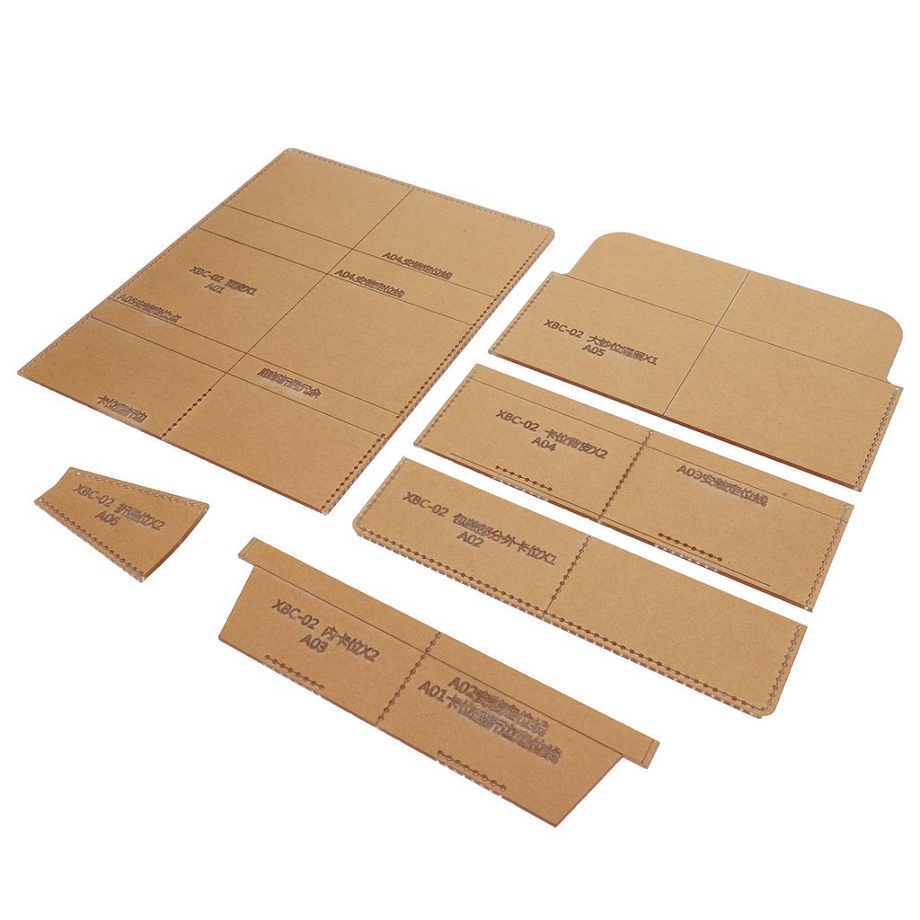 Набор трафаретов для акрилового кошелька, шаблон для акриловой формы, инструмент для ручного творчества