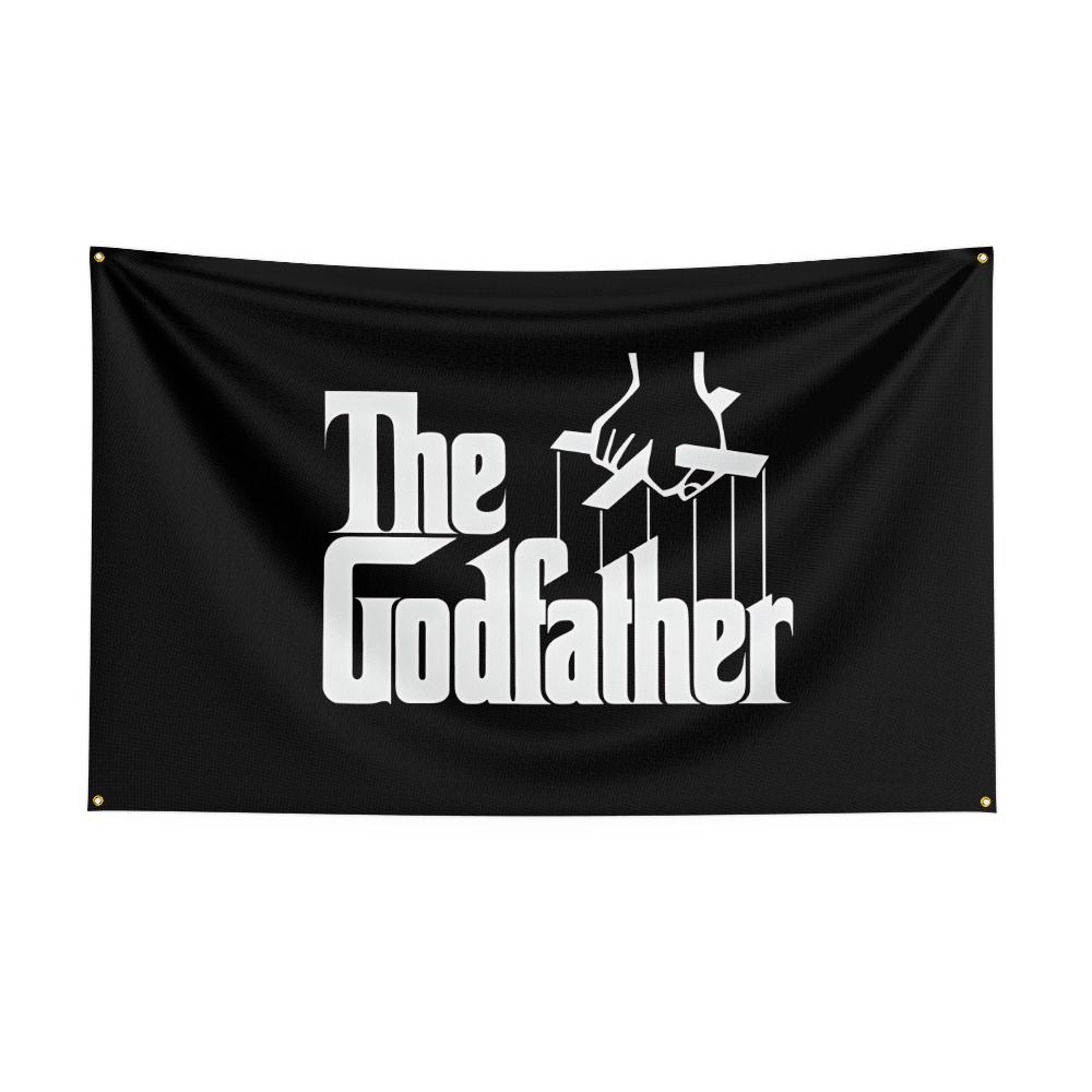 3x5 Ft Tthe Godfathers Plays Flag Classic Movie Flag Wall Hanging Banner Decor Movie Poster