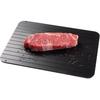 Thawing Plate, Cutting Board, Rapid Thawing Plate, 3mm Thick, Natural Thawing, Simply Place, Easy Thawing, Reduces Time, Aluminum, Lightweight, Slim T