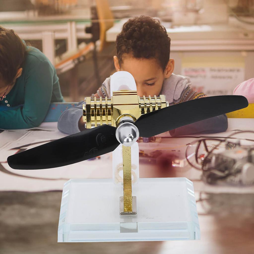 Горячая модель двигателя Стирлинга, пропеллер самолета, научный эксперимент, обучающая игрушка по физике