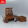 Набор MOC Кирпичи Многофункциональные Инструменты Эксплуатация Техническое Обслуживание Стол Рабочий Стол Скамейка Аксессуары Строительные Блоки Совместимые Игрушки