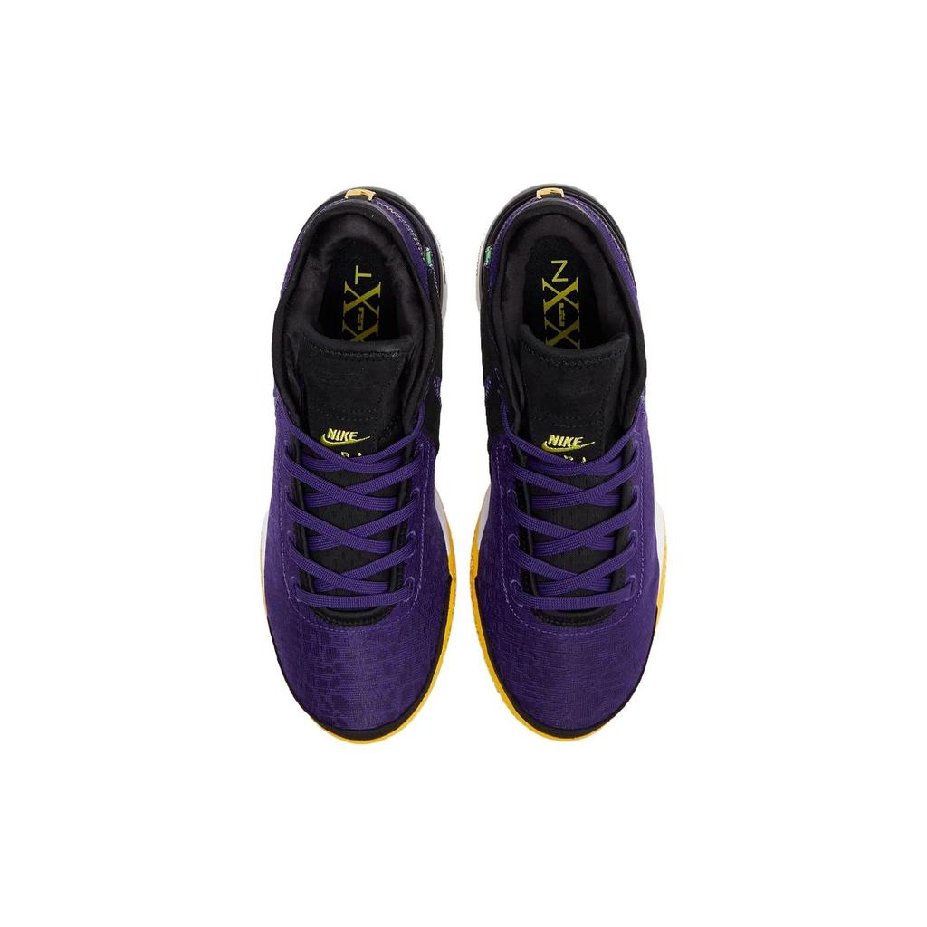 Nike Увеличить Мужские кроссовки LeBron NXXT Gen Lakers Purple Court-Purple Black DR8784-500