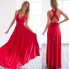 Women Dress Halter Sleeveless Backless Multiple Strap Design Party Dress