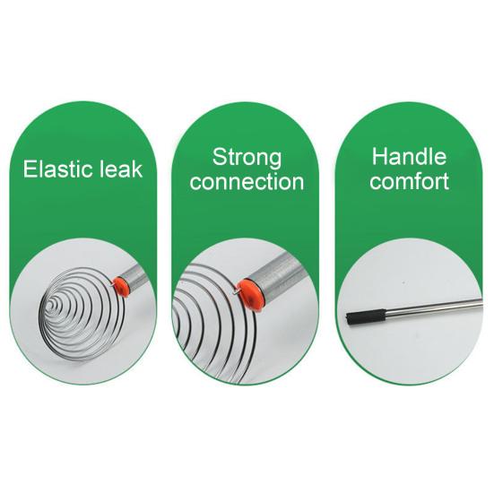 Сборщик орехов из нержавеющей стали, арахисовый сборщик 107 см/42,13 дюйма, гибкий захват для яиц, многофункциональный фермерский садовый инструмент для сбора картофеля, скорлупы