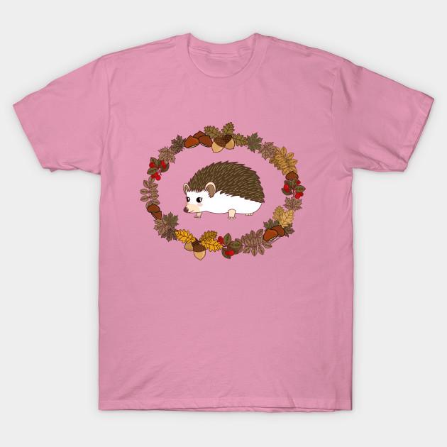 T Shirt Women Kawaii Hedgehog Harajuku Print Kawaii Tshirt Summer Short Sleeve Female T-Shirt Top Tee