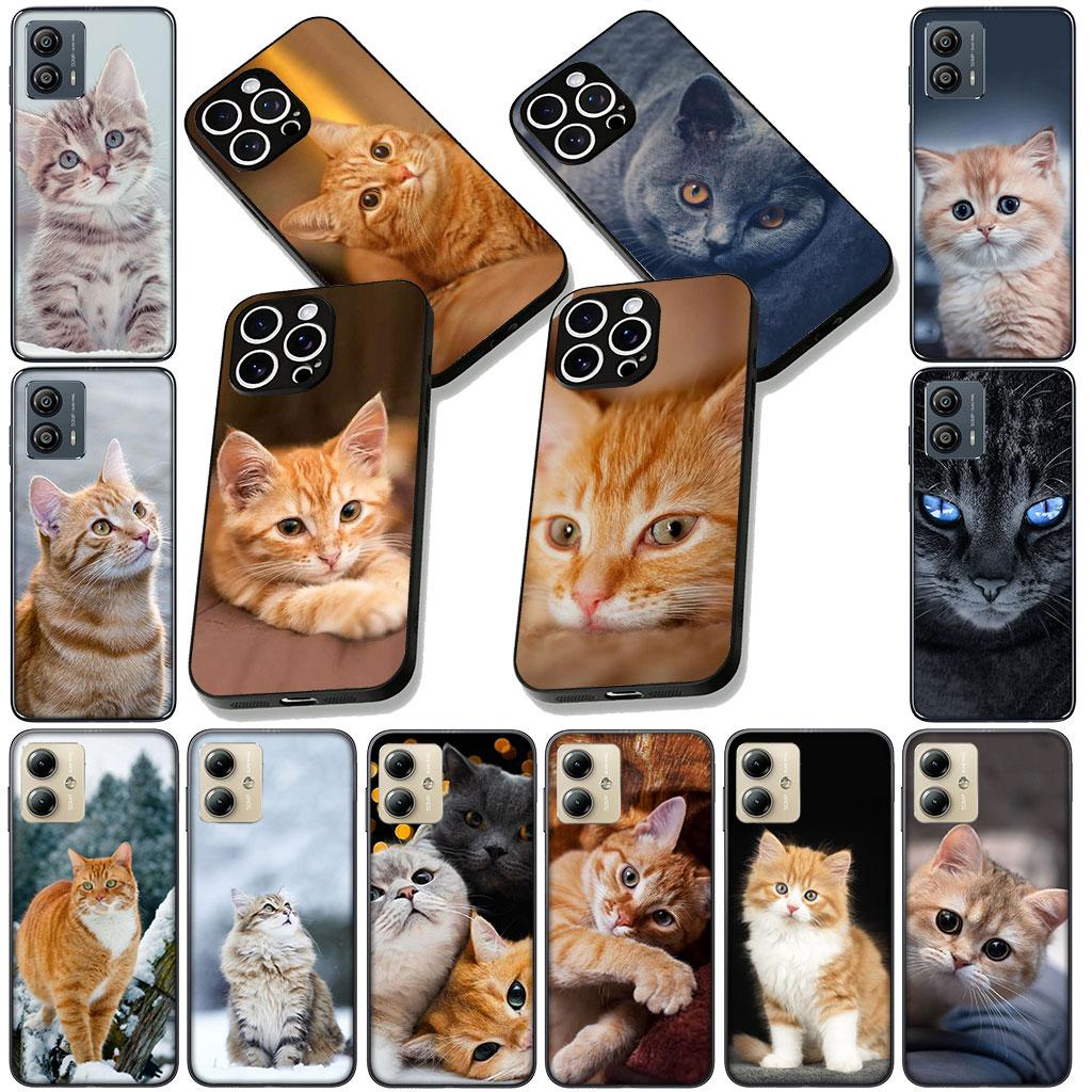 Мягкий чехол для Xiaomi Redmi Note 12 11 10 Pro 10A 10C 12C 14C A4 Note12 5G Чехол для телефона Мяу Глаза Котенка Кошка