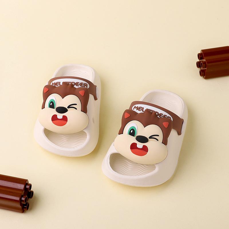 Pantuflas Мультяшные детские тапочки Летние милые сандалии для девочек Нескользящие домашние туфли для мальчиков Дышащая детская обувь Шлепанцы Zapatos Niña