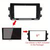 9inch Car Radio Fascia Frame Plastic Stereo DVD Player Surround Trim Panel for Suzuki SX4 for FIAT SEDICI Car Radio Accessories