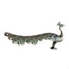 Brass Peacock Statue Bird Statue,Wealth and Good Luck Charm Collection Ornament Desktop Decoration