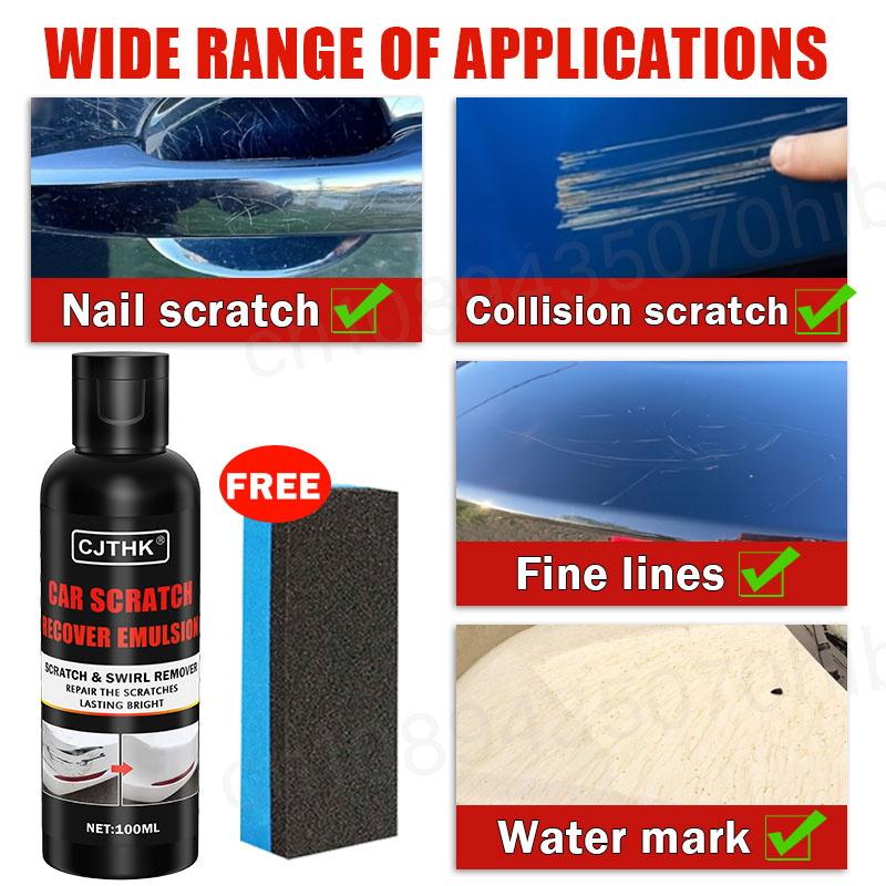 Средство для удаления царапин автомобиля, инструменты для ухода за краской, средство для удаления царапин, ремонт, полировка, шлифовальный состав для кузова автомобиля, воск против царапин