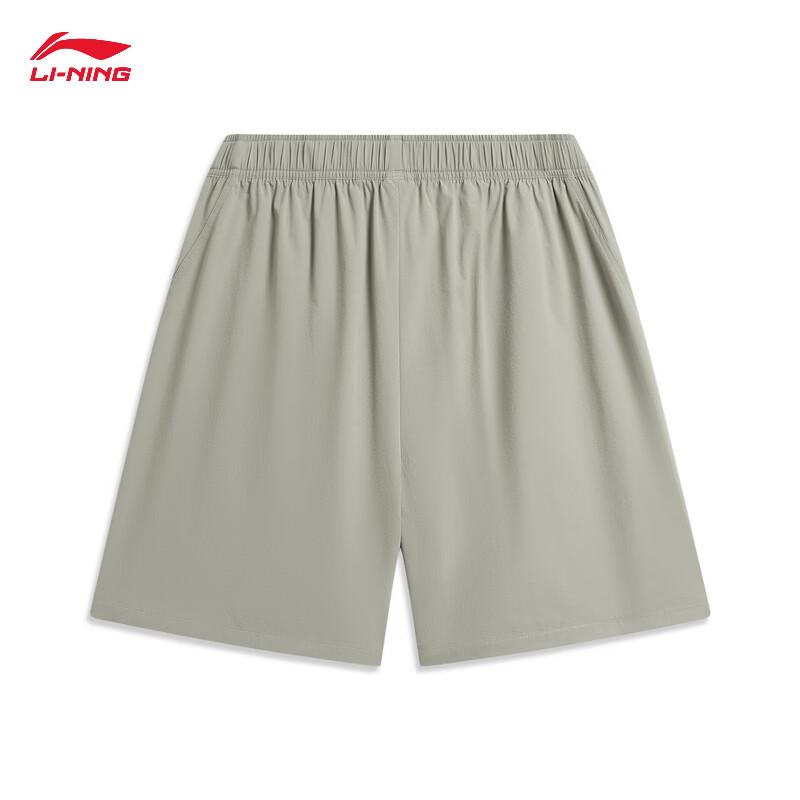 Li-Ning Мужские спортивные шорты с отражающими элементами, быстросохнущие, с защитой от УФ-излучения