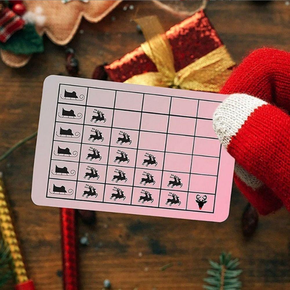 Праздничный атрибут Сани Летящие Водительское удостоверение Рождественский подарок Водительское удостоверение Санта-Клауса Рождественская открытка