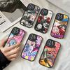 Классический Чехол для Телефона Аниме Семья Шпиона Из Кожи Для IPhone 16 15 14 13 12 11 Pro Max Plus Матовый Чехол