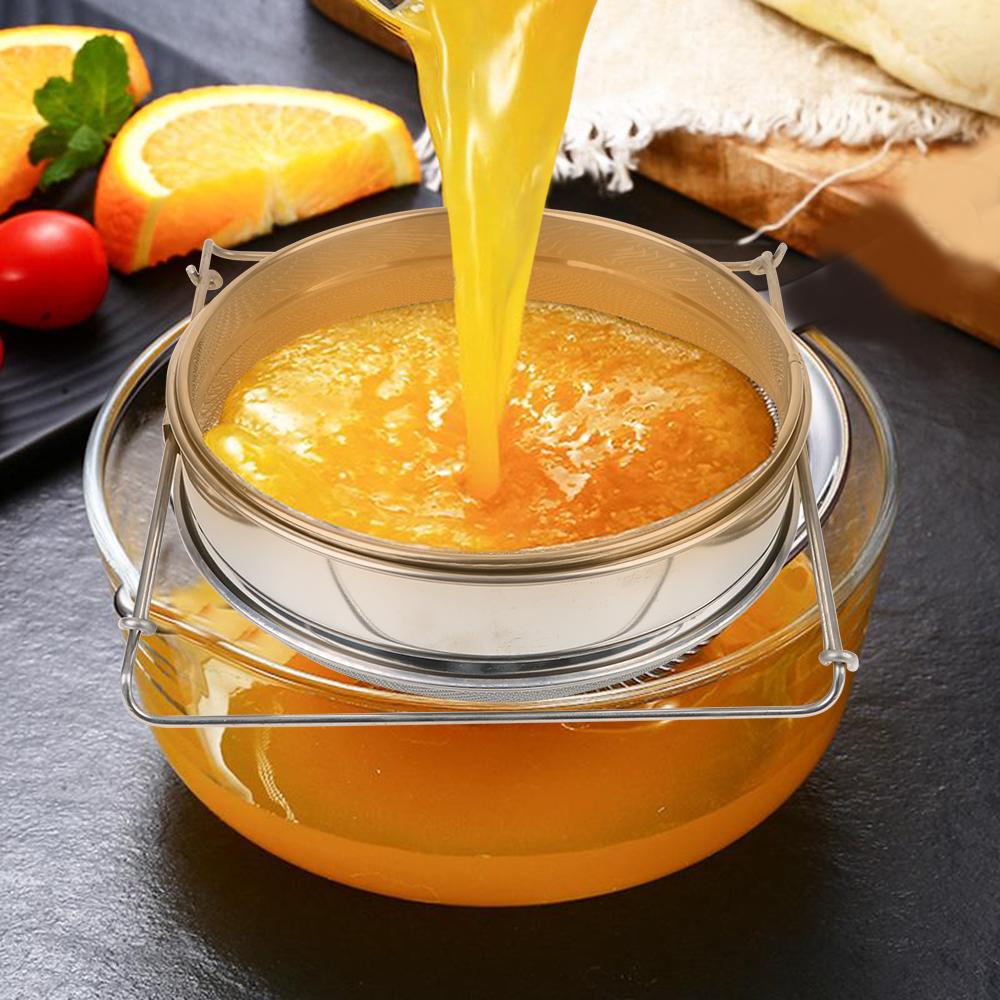 Beekeeping Double Sieve Strainer Honey Filter For Beekeeping Special Tools Garden Supplies Net Impurity Filter Bee Tools