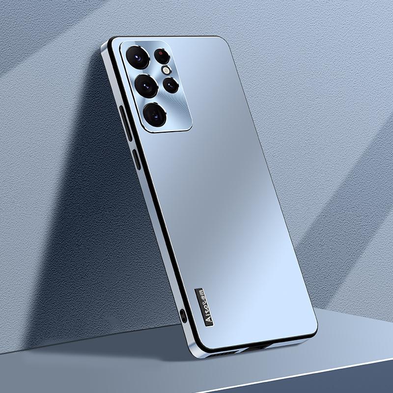 Полный противоударный чехол из ТПУ на 360° для Samsung Galaxy S23 S22 S21 Ultra Plus 5G S22 S23, алюминиевый металлический объектив, броня, полная защита, мобильный чехол