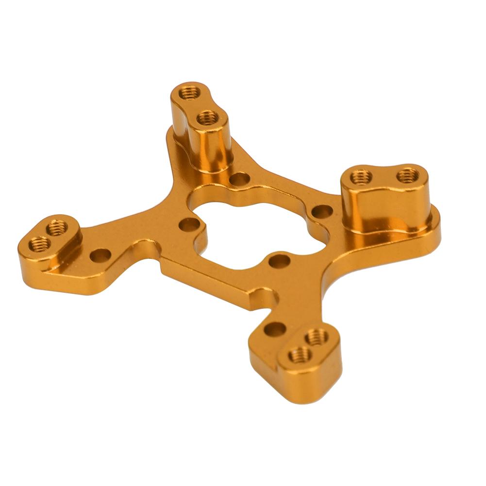 Aluminum Alloy Front Shock Tower Fit for LC 1 14 Off Road Monster Truggy Rally Car(Gold )
