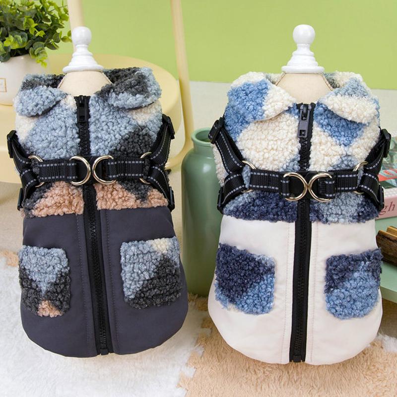 Winter Warm Dog Clothes Pet Dog Coat Jacket for Small Medium Dogs Fleece Puppy Clothes Yorkie Chihuahua Coat Dog Accessories