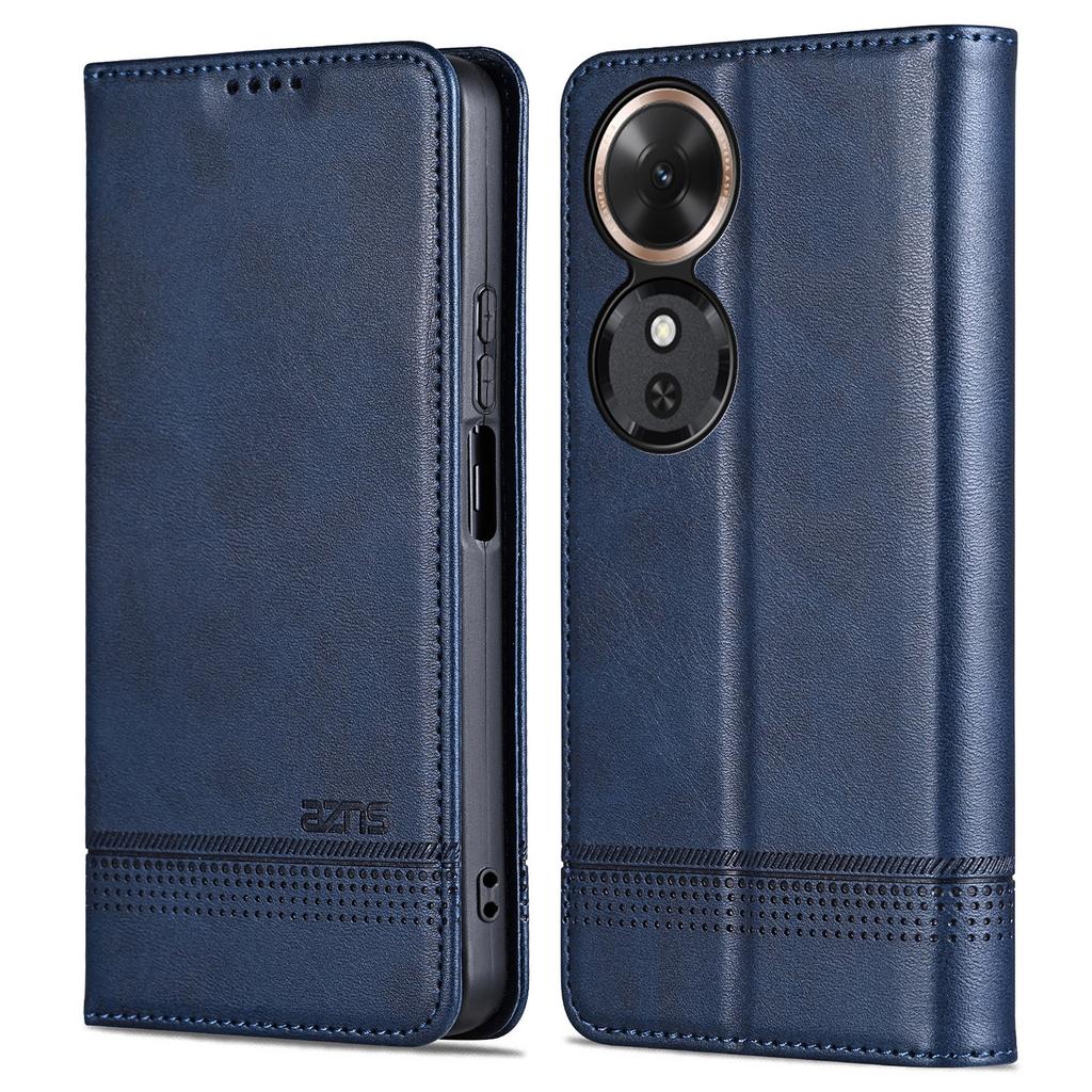 AZNS Чехол для Honor Play 60 5G Текстура коровьей кожи PU кожа Кошелек Чехол для телефона