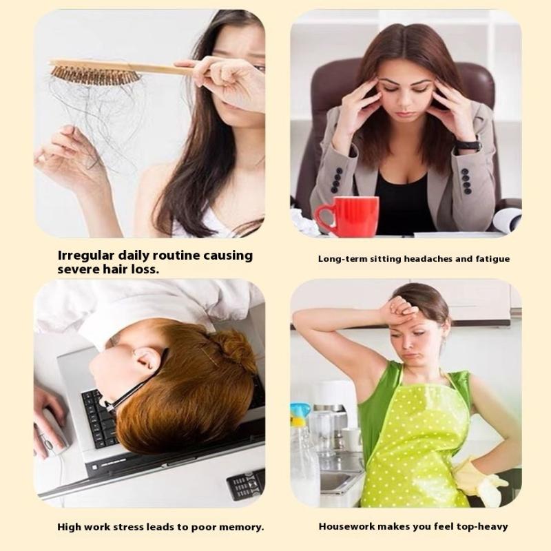 Деревянная расческа с длинной ручкой и широкими зубьями для завивки волос и укладки волнами. Профессиональный салонный инструмент для черных волос и париков.